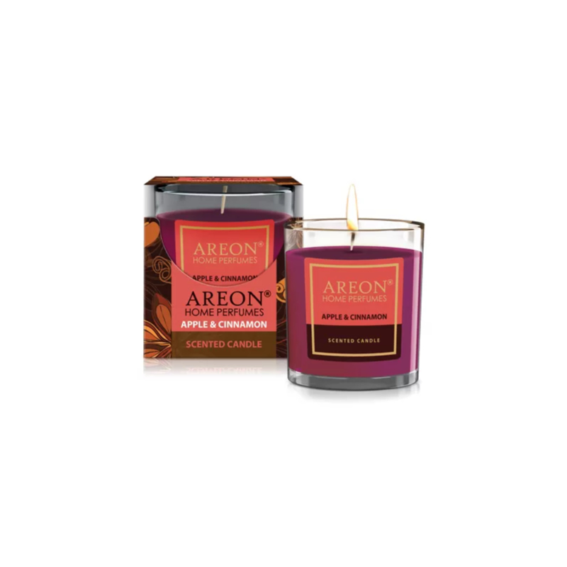 QIRI AROMATIK AREON SCENTED CANDLES 120G APPLE &am...